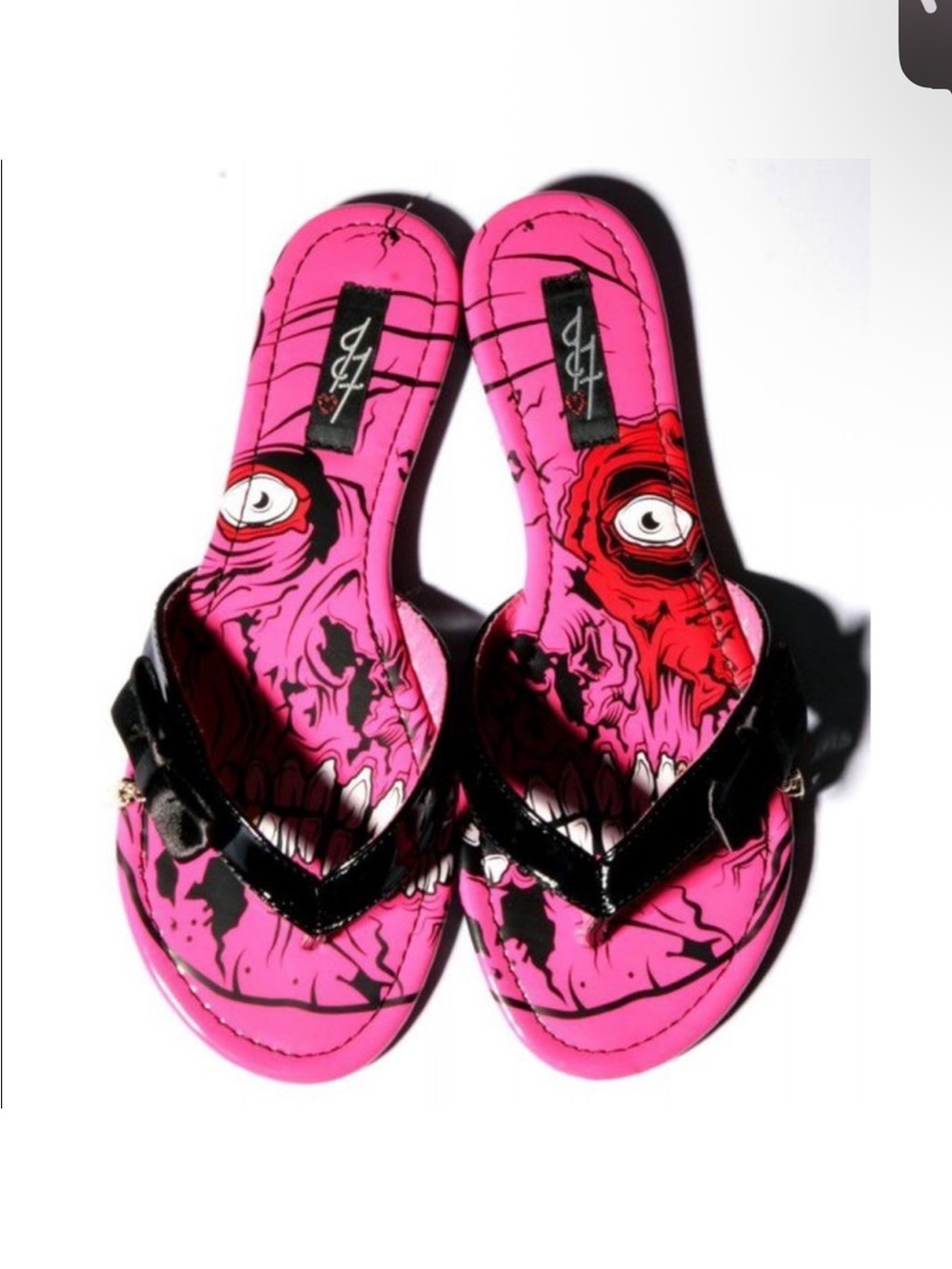 ISO IRON FIST FLIP FLOPS IN PINK OR GREEN